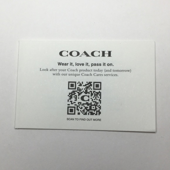 COACH Quilted Signature Ear Cuff, Gold Color, NWT - Picture 7 of 8